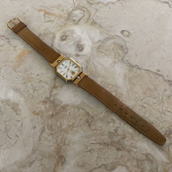 Vintage JAZ Paris Octagon Tank Watch Unisex - Picture 4 of 11